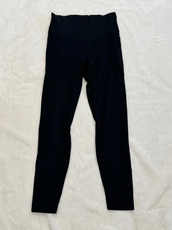 NWT Halara Womens Leggings M Black UltraSculpt Pockets Full Length High Waist - Picture 2 of 6